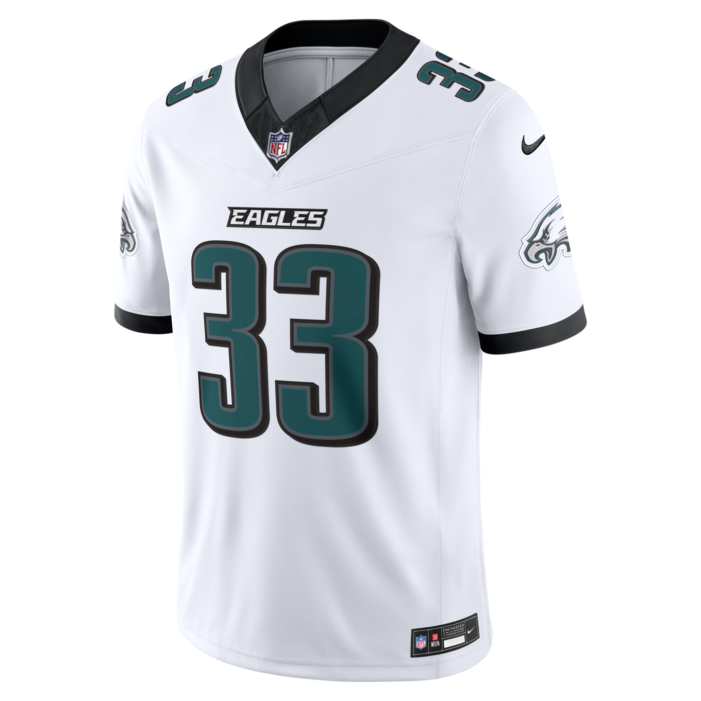 Philadelphia Eagles Cooper DeJean Nike White Vapor F.U.S.E. Stitched Limited Jersey