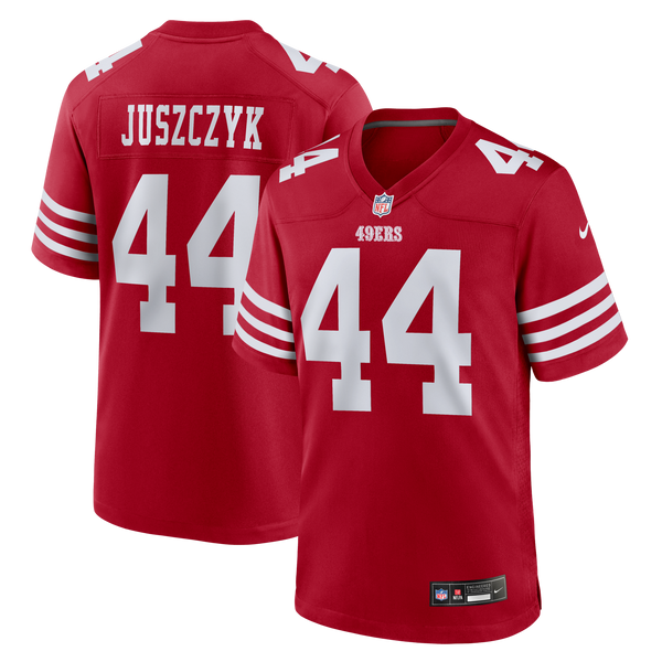 San Francisco 49ers Kyle Juszczyk Nike Scarlet Player Game Jersey