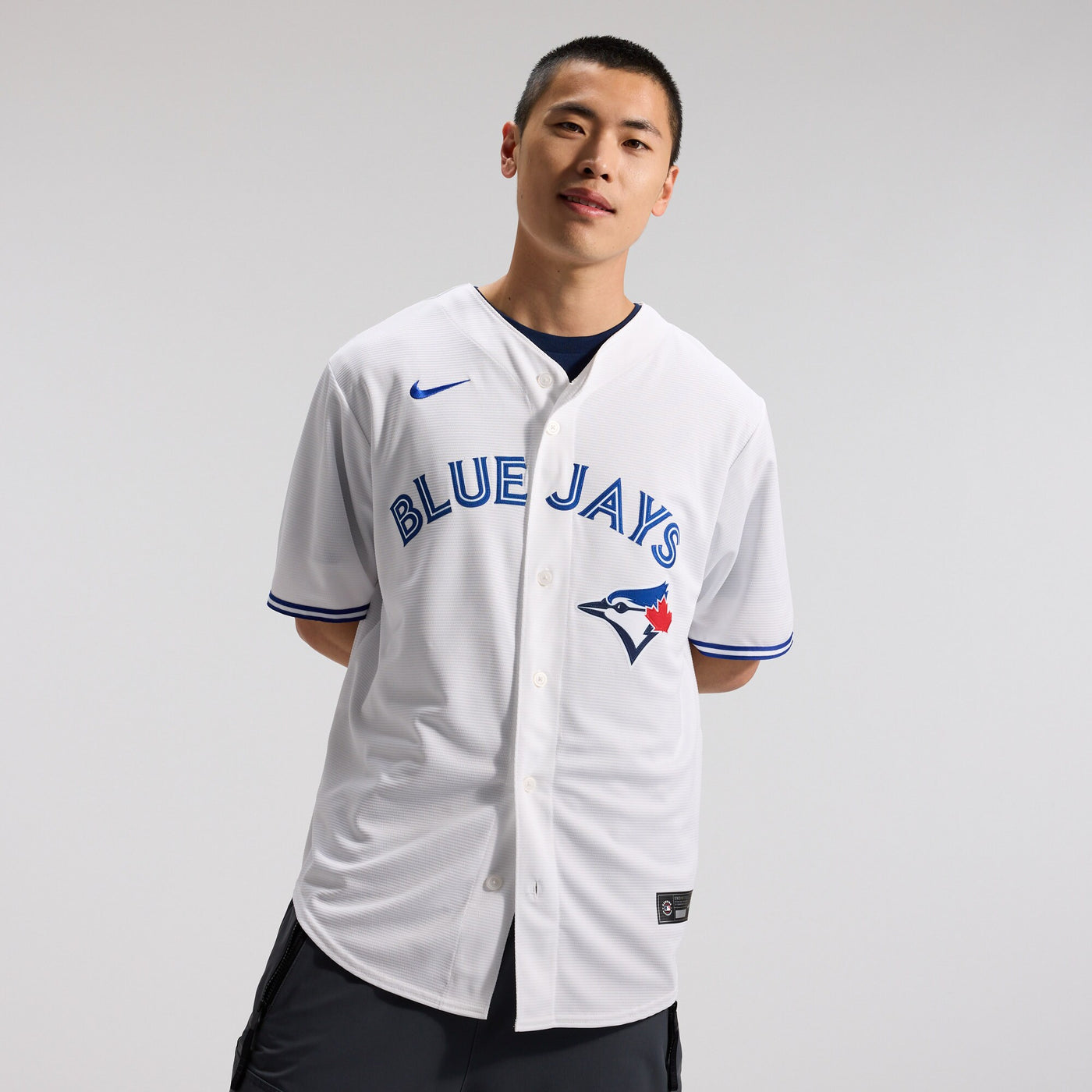 Toronto Blue Jays Trey Yesavage Nike White Home Replica Jersey