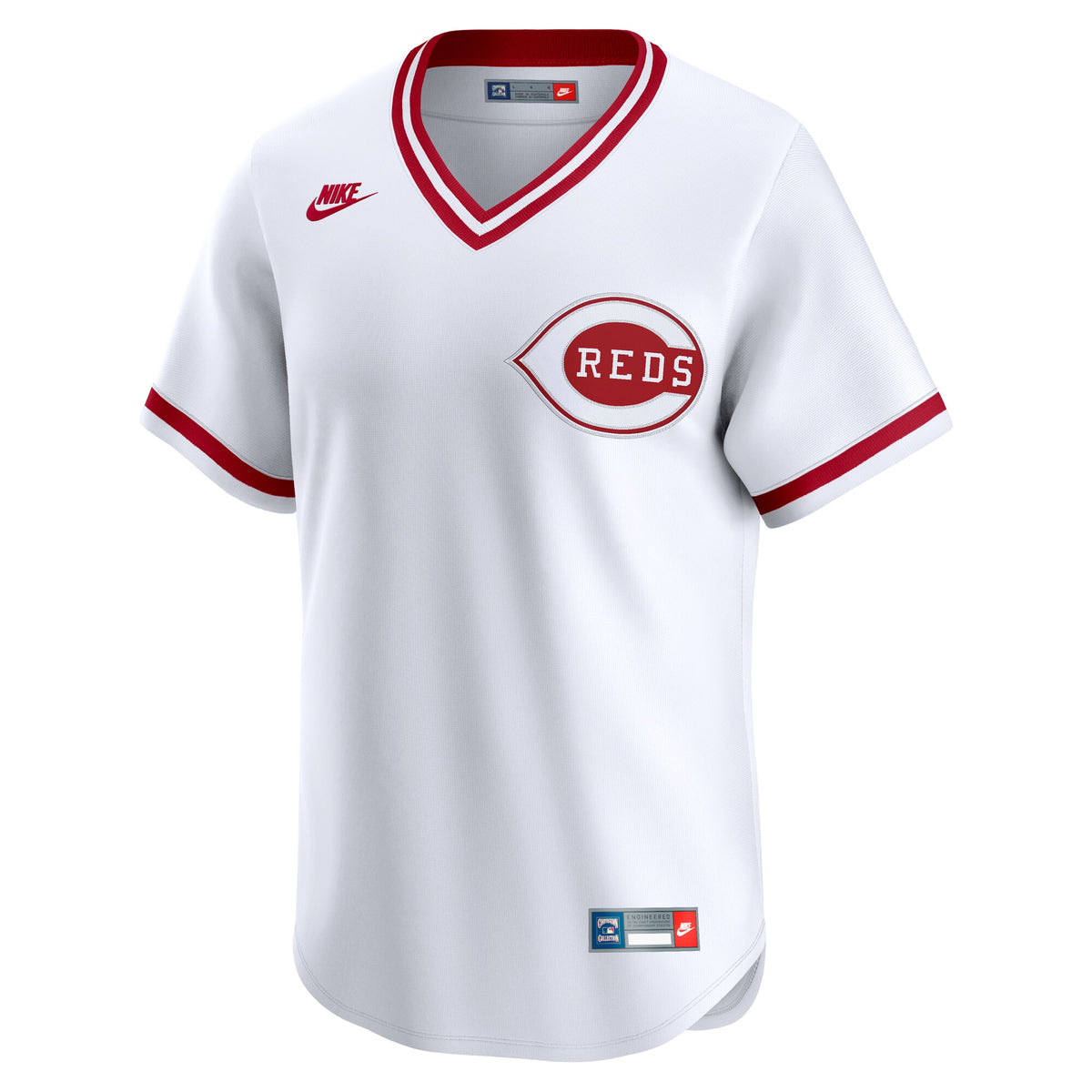 Cincinnati Reds White Cooperstown Collection Limited Jersey