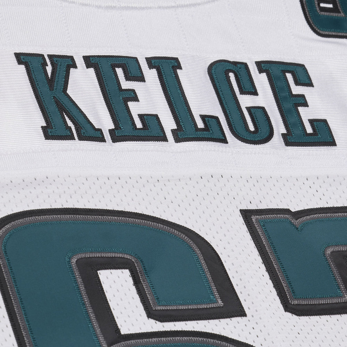 Philadelphia Eagles Jason Kelce Mitchell & Ness White 2011 Authentic Throwback Jersey