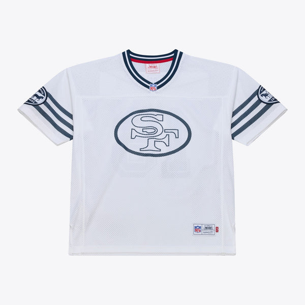 San Francisco 49ers Joe Montana Mitchell & Ness x Levi's White Legacy Jersey
