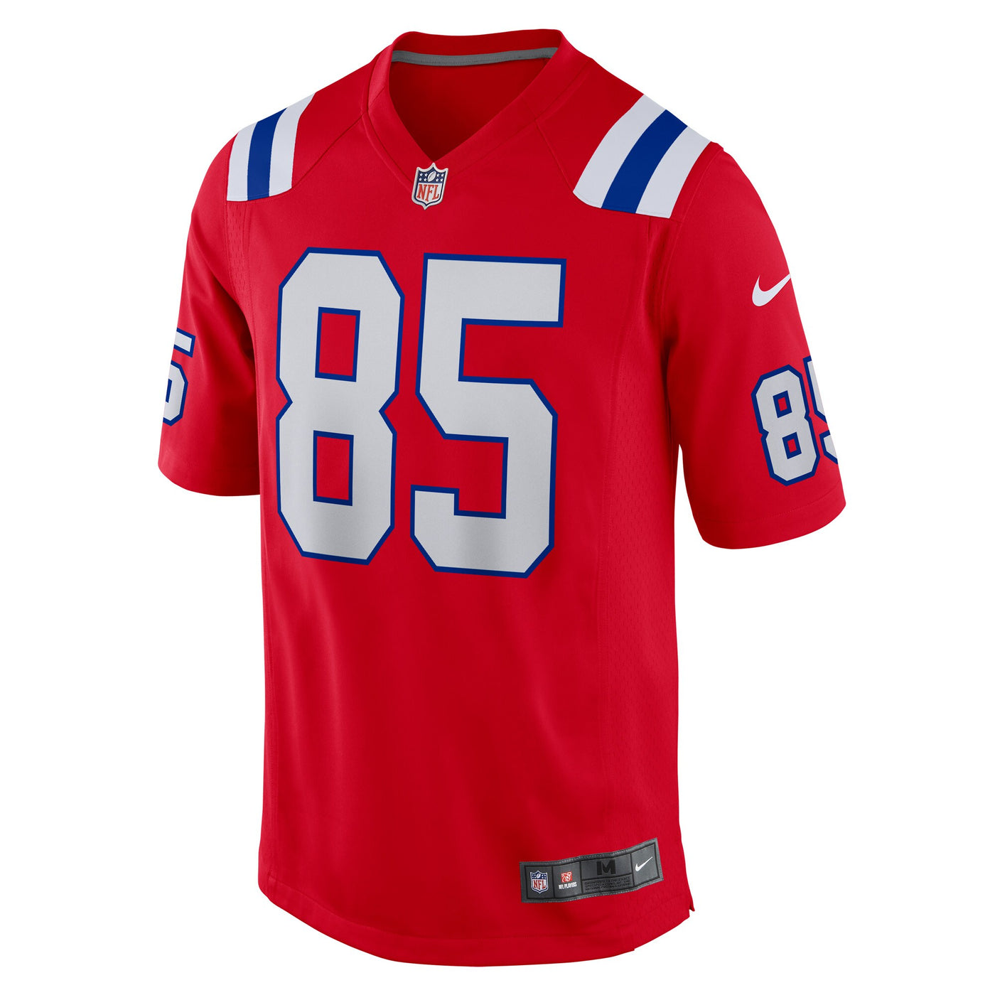 New England Patriots Hunter Henry Nike Red Game Alternate Jersey