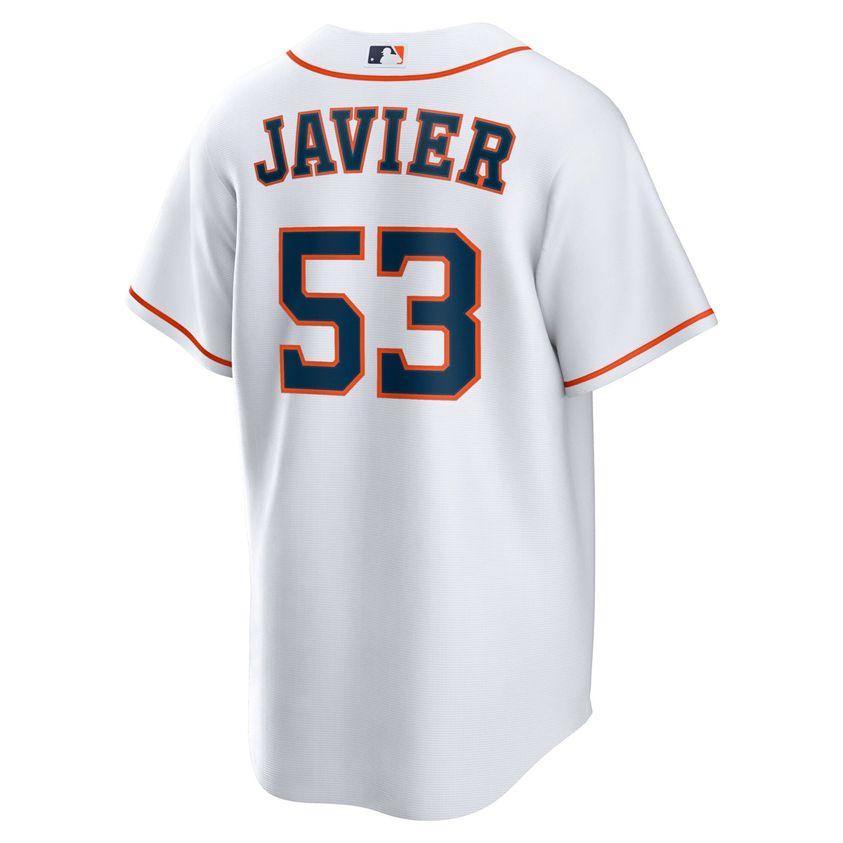 Houston Astros Cristian Javier White Home Replica Jersey