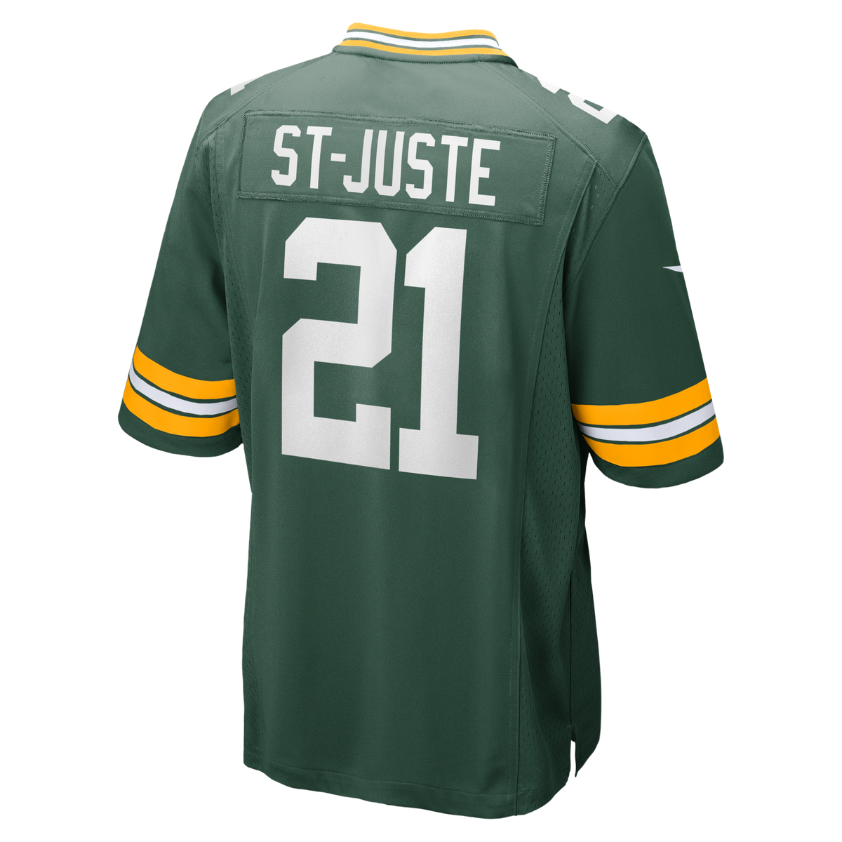 Green Bay Packers Benjamin St-Juste Green Team Game Jersey