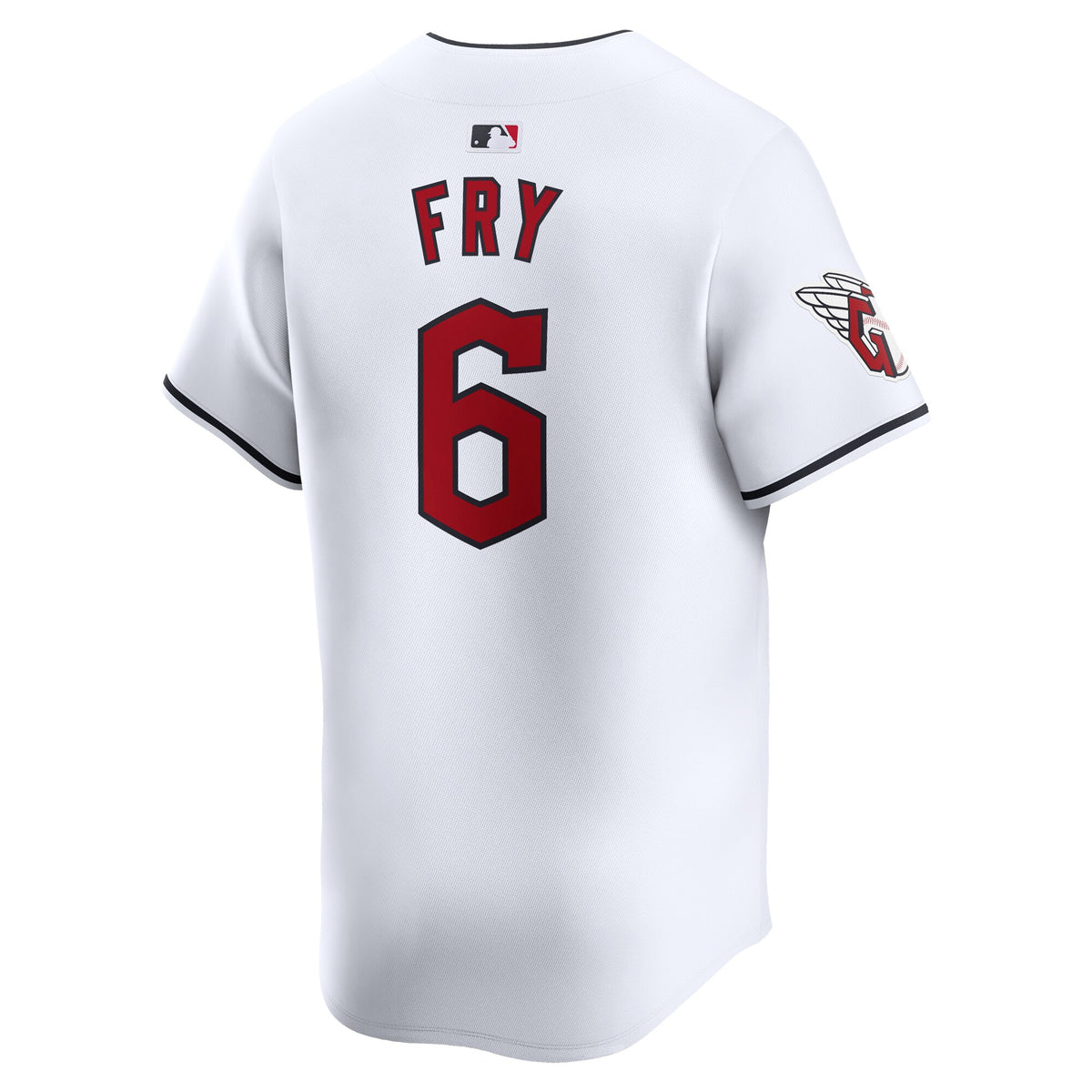 Cleveland Guardians David Fry White Home Limited Player Jersey