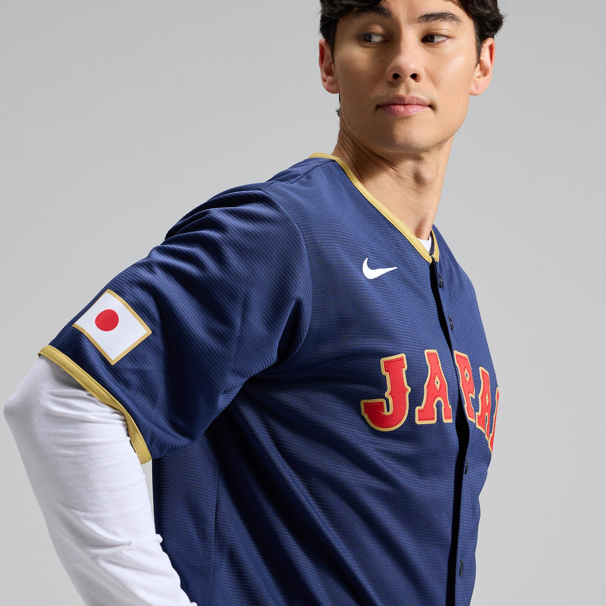 Japan Baseball Navy 2026 World Baseball Classic Road Stadium Jersey
