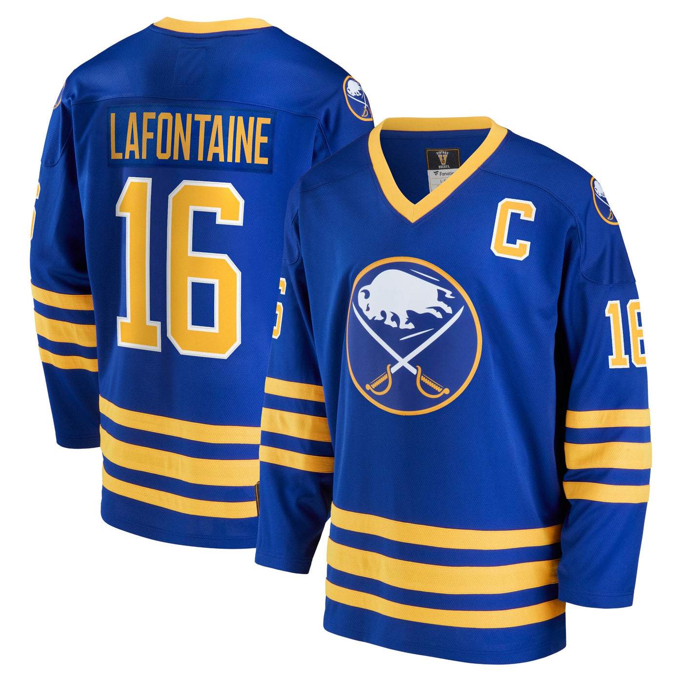 Buffalo Sabres Pat LaFontaine Fanatics Royal Breakaway Retired Player Jersey
