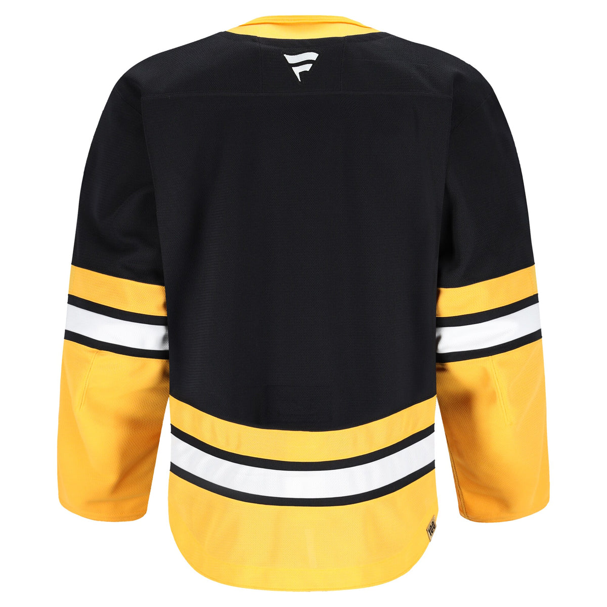 Boston Bruins Fanatics Black 100th Anniversary Authentic Pro Jersey