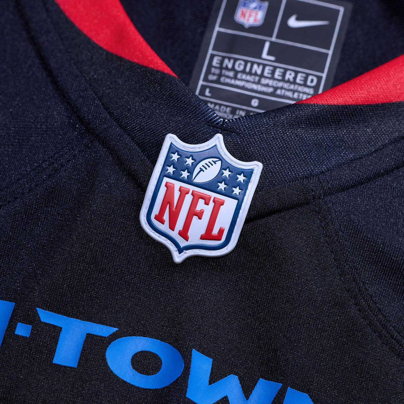 Houston Texans Tank Dell Nike Navy 2nd Alternate Game Jersey