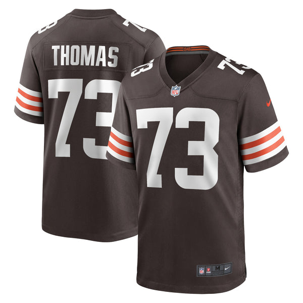 Cleveland Browns Joe Thomas Nike Brown Retired Player Game Jersey