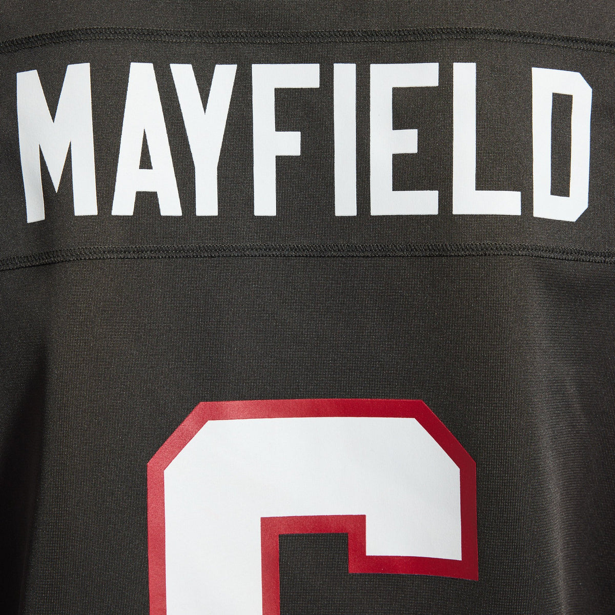 Tampa Bay Buccaneers Baker Mayfield Nike Pewter Alternate Game Player Jersey