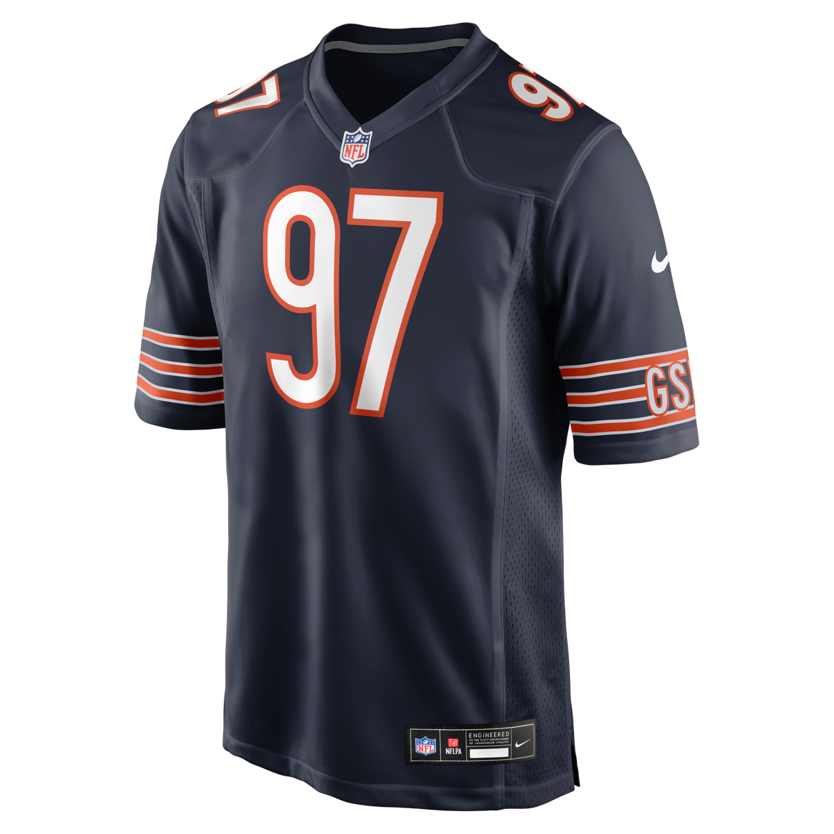 Chicago Bears James Lynch Navy Team Game Jersey