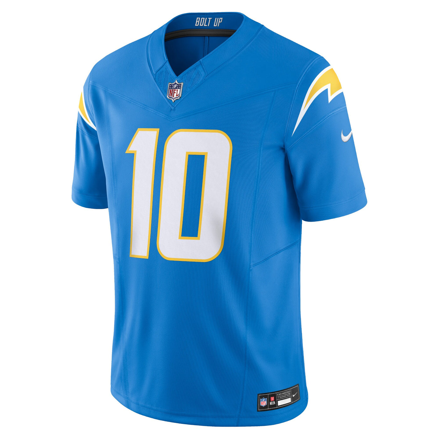 Los Angeles Chargers Justin Herbert Nike Powder Blue Vapor F.U.S.E. Limited Jersey