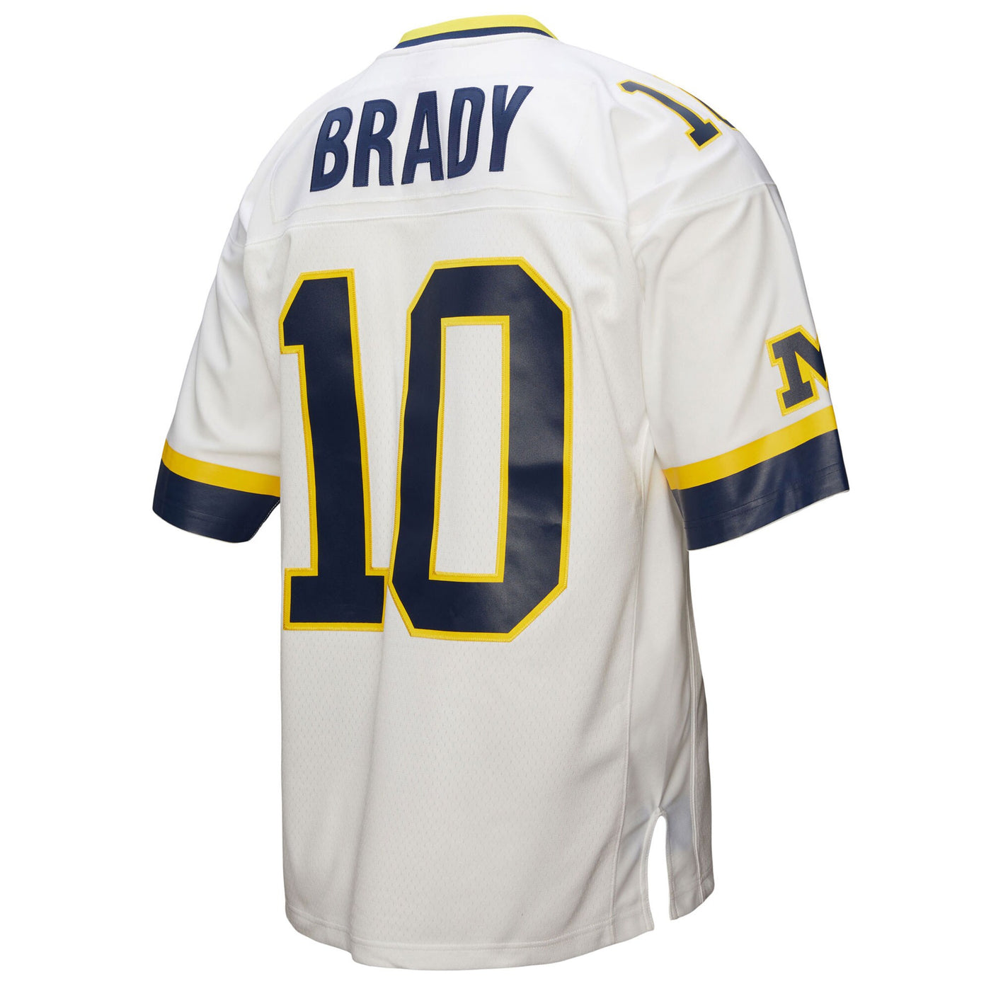 Mitchell & Ness Tom Brady White Michigan Wolverines 1999 Legacy Jersey