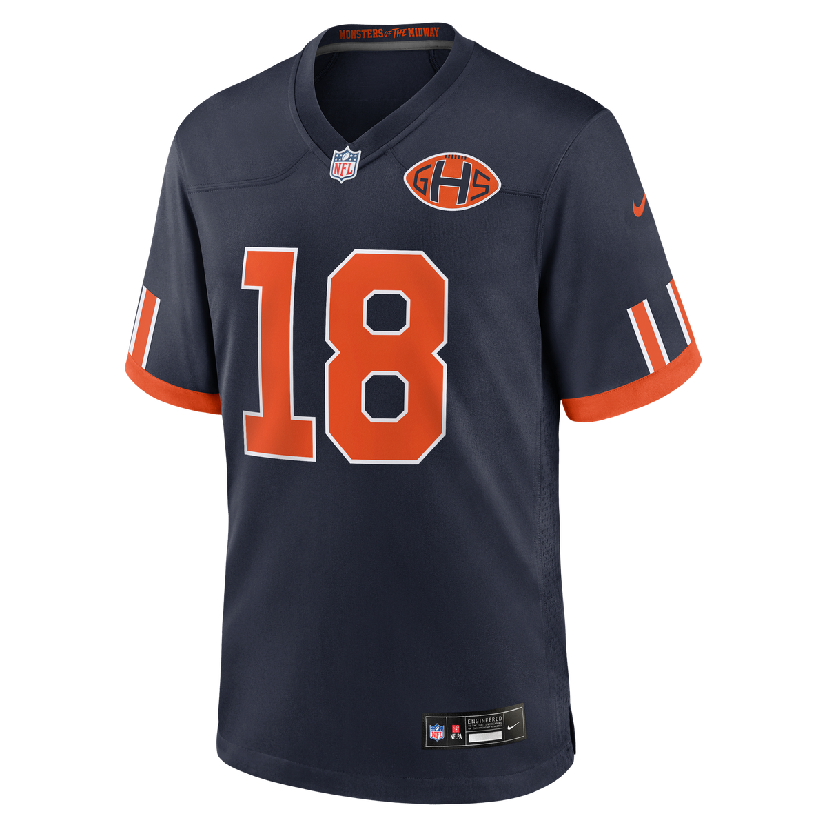 Chicago Bears Caleb Williams Nike Navy 2026 Rivalries Collection Game Jersey