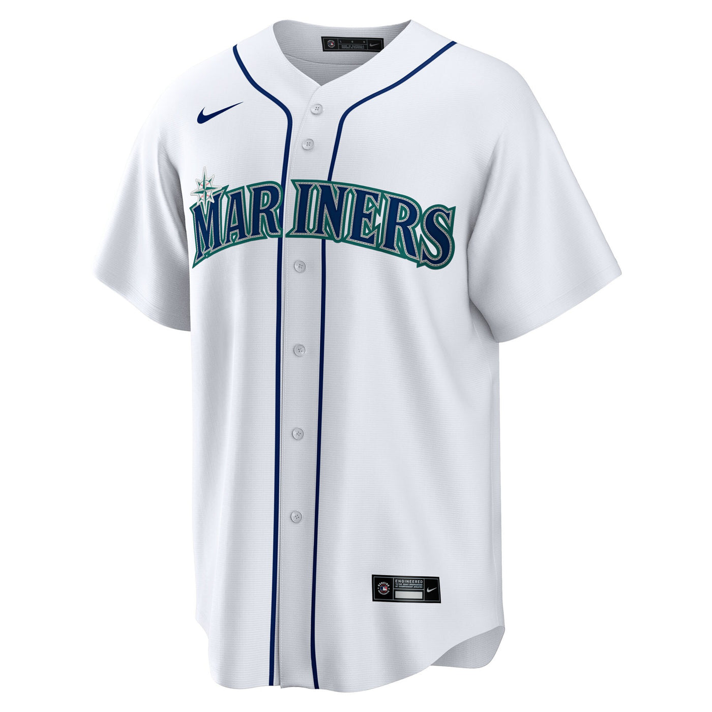 Seattle Mariners Josh Naylor Nike White Home Replica Jersey