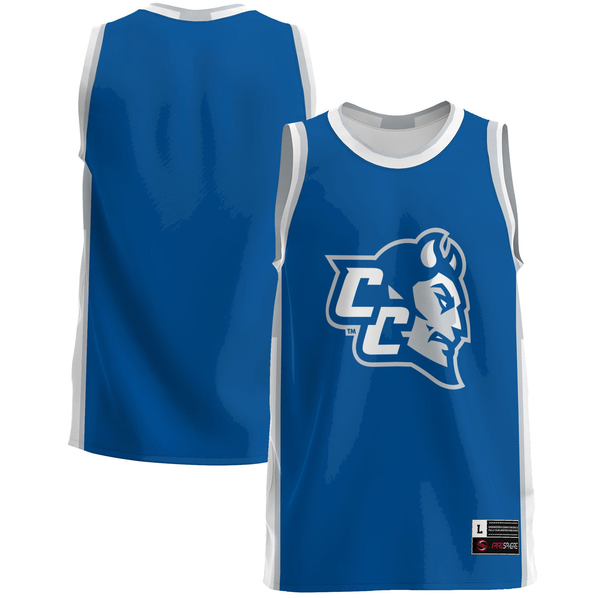 Central Connecticut State Blue Devils GameDay Greats Lightweight Basketball Jersey - Blue