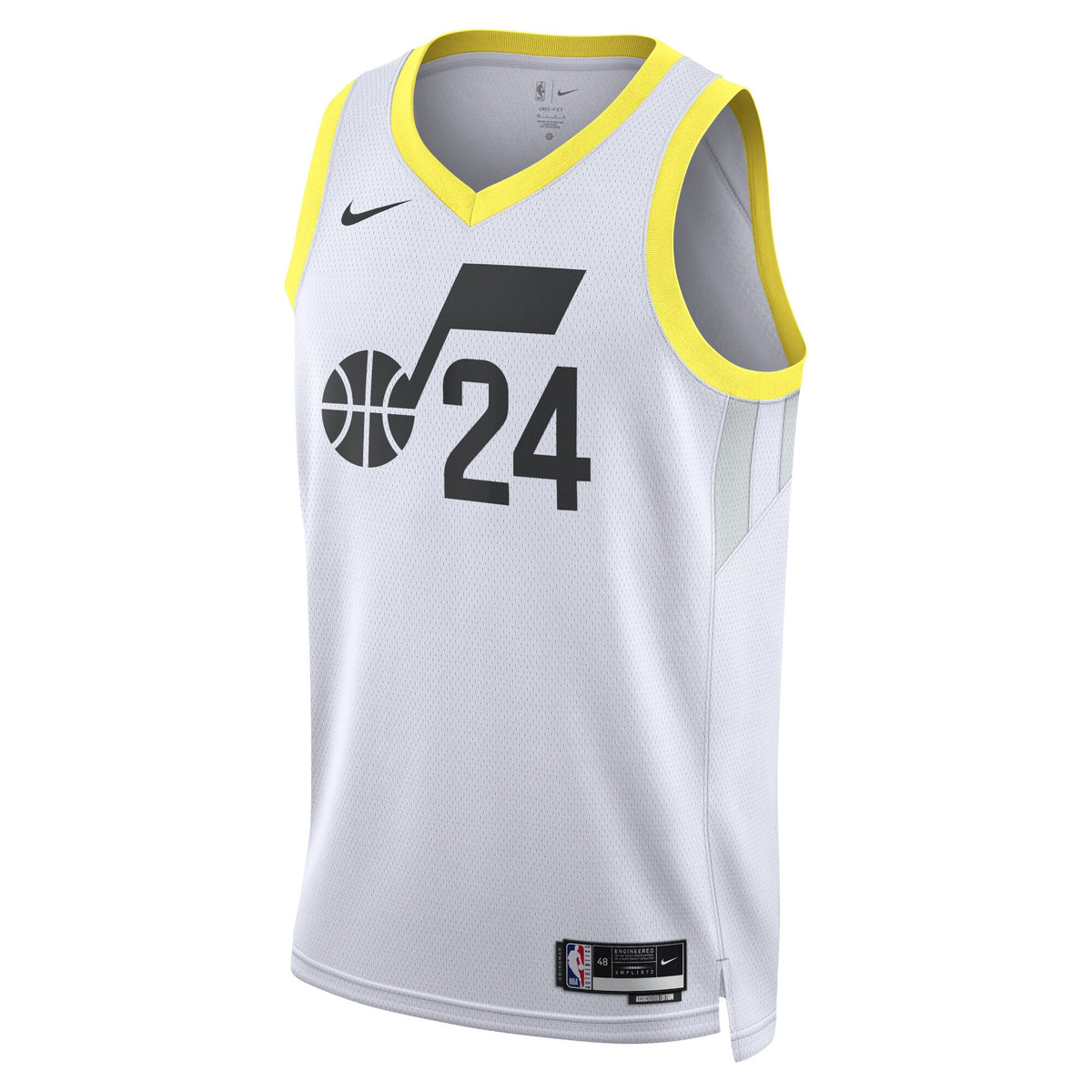 Utah Jazz Association Edition Swingman Jersey - White - Walker Kessler -