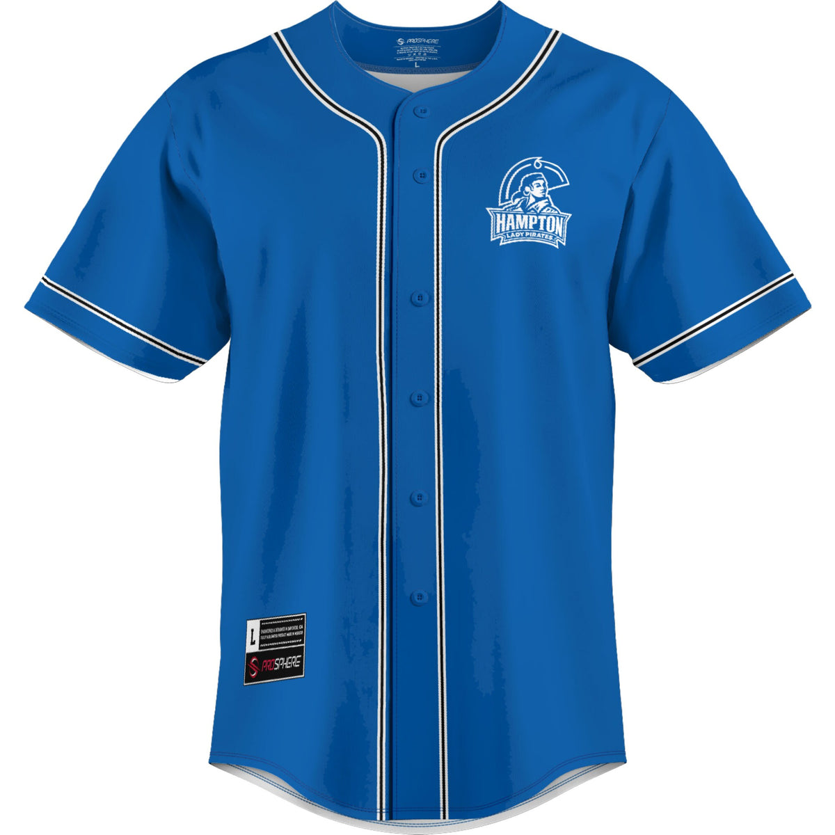 Hampton Pirates GameDay Greats Lightweight Baseball Jersey - Blue