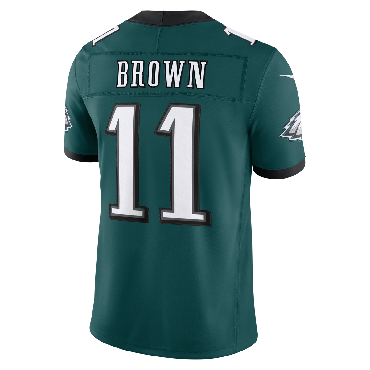 Philadelphia Eagles A.J. Brown Midnight Green Team Vapor F.U.S.E. Stitched Limited Jersey