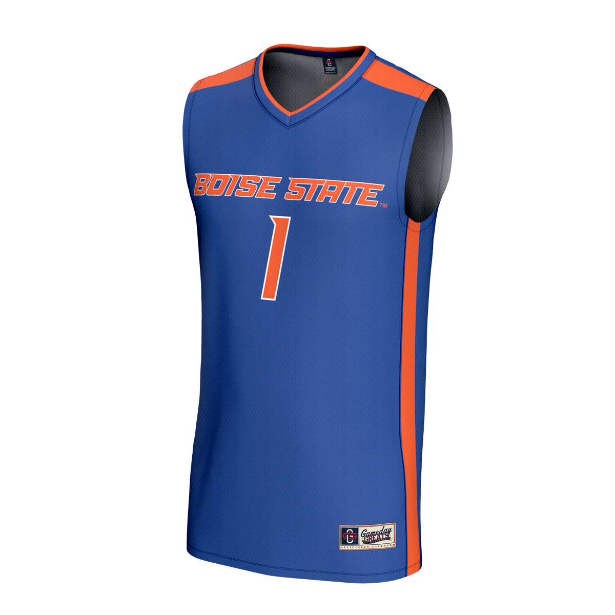 Boise State Broncos GameDay Greats Collegiate Basketball Fashion Jersey - Royal