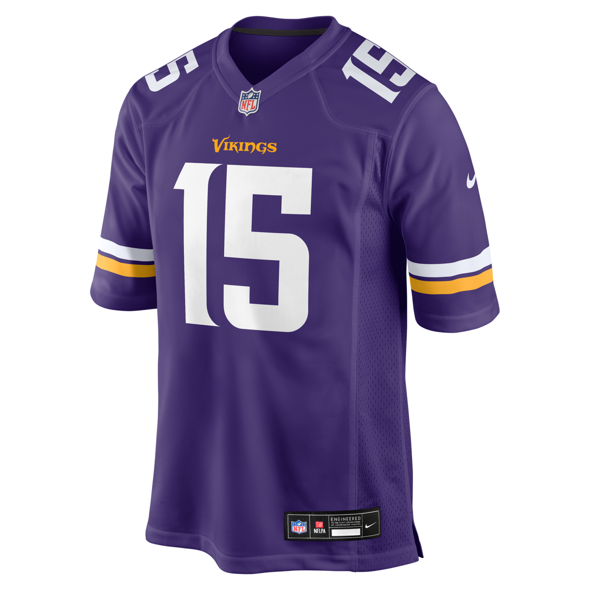 Minnesota Vikings Dallas Turner Purple Game Jersey