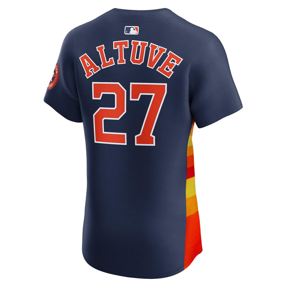 Houston Astros Jose Altuve Navy Alternate 2 Elite Player Jersey