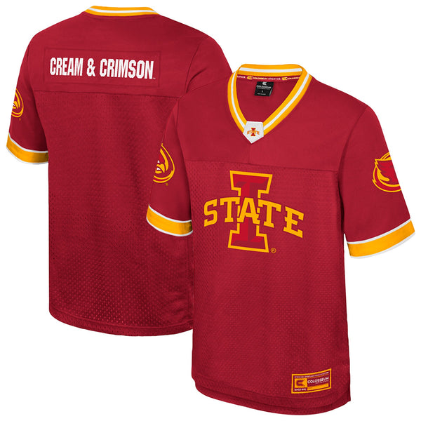 Colosseum Cardinal Iowa State Cyclones Nothing But The Hits Football Jersey