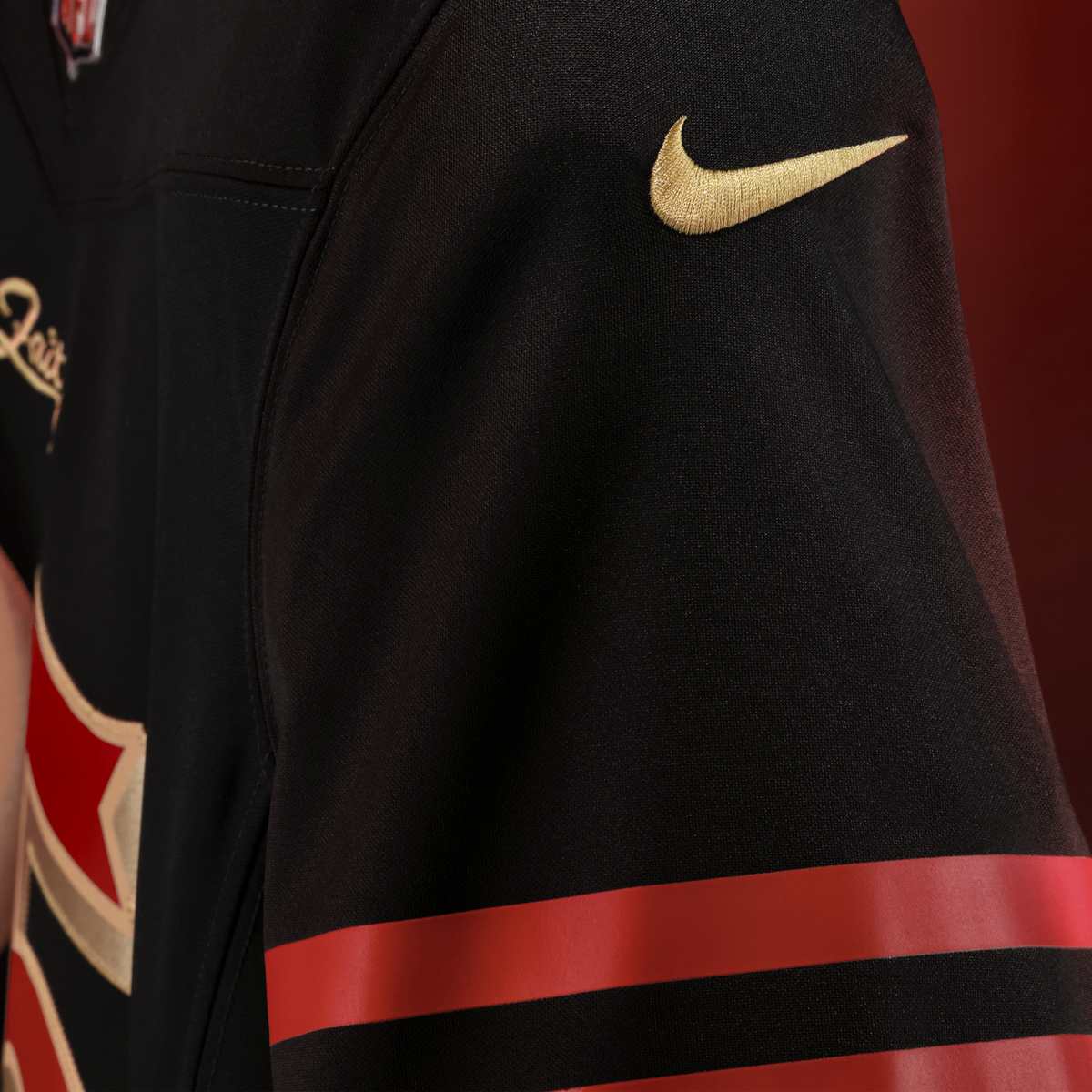 San Francisco 49ers Fred Warner Black 2025 Rivalries Collection Stitched Limited Jersey