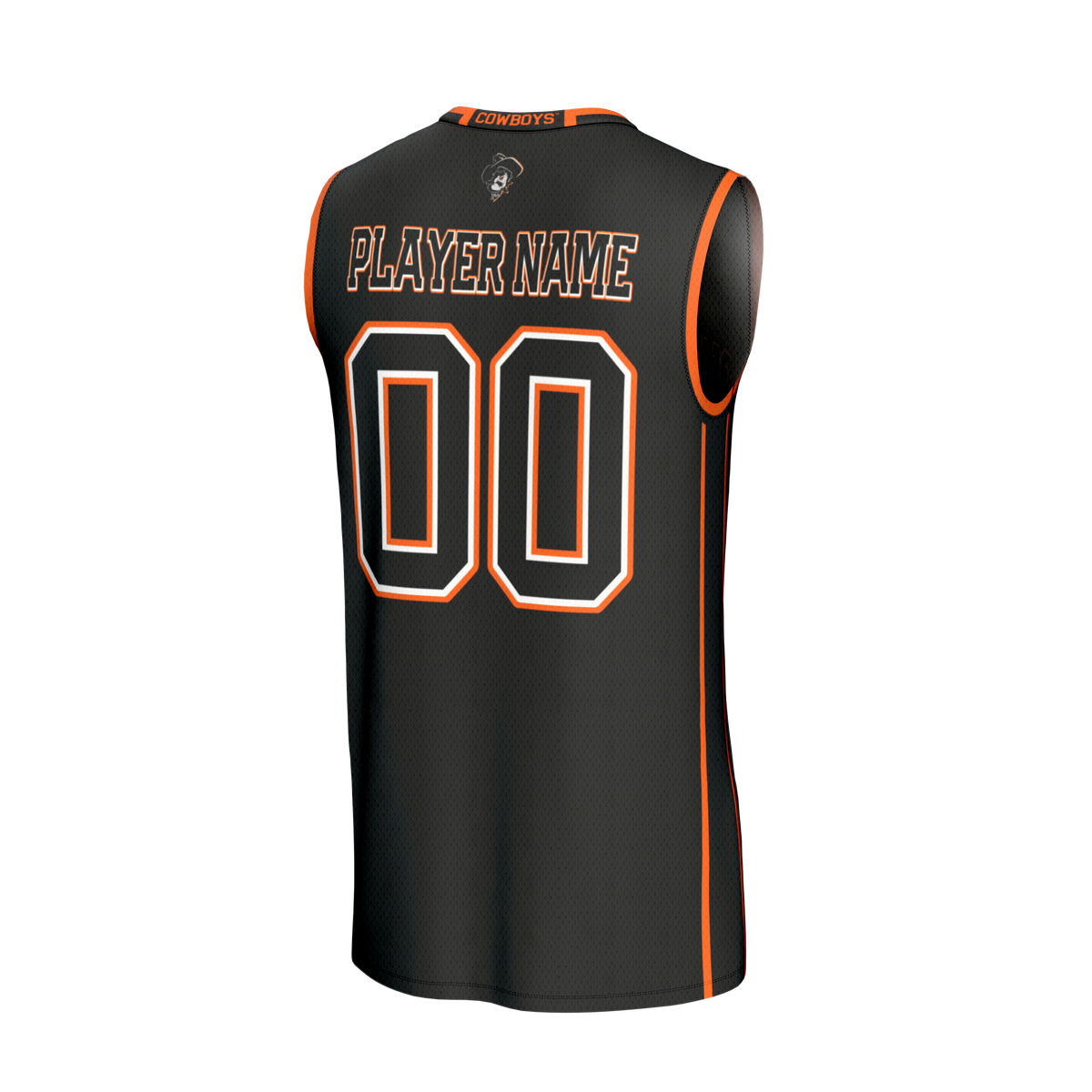 Oklahoma State Cowboys GameDay Greats Lightweight Collegiate Basketball NIL Pick-A-Player Fashion Jersey - Black