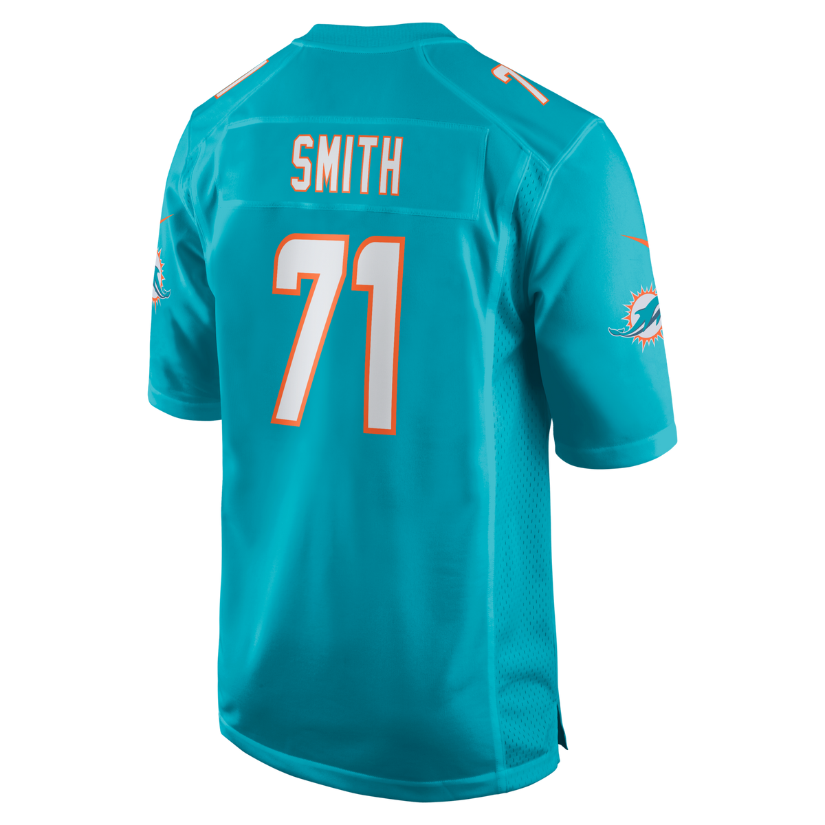 Miami Dolphins Kion Smith Aqua Game Jersey