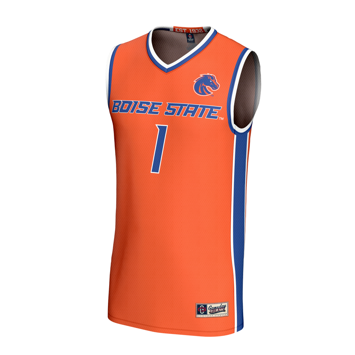 Boise State Broncos GameDay Greats Collegiate Basketball Fashion Jersey - Orange