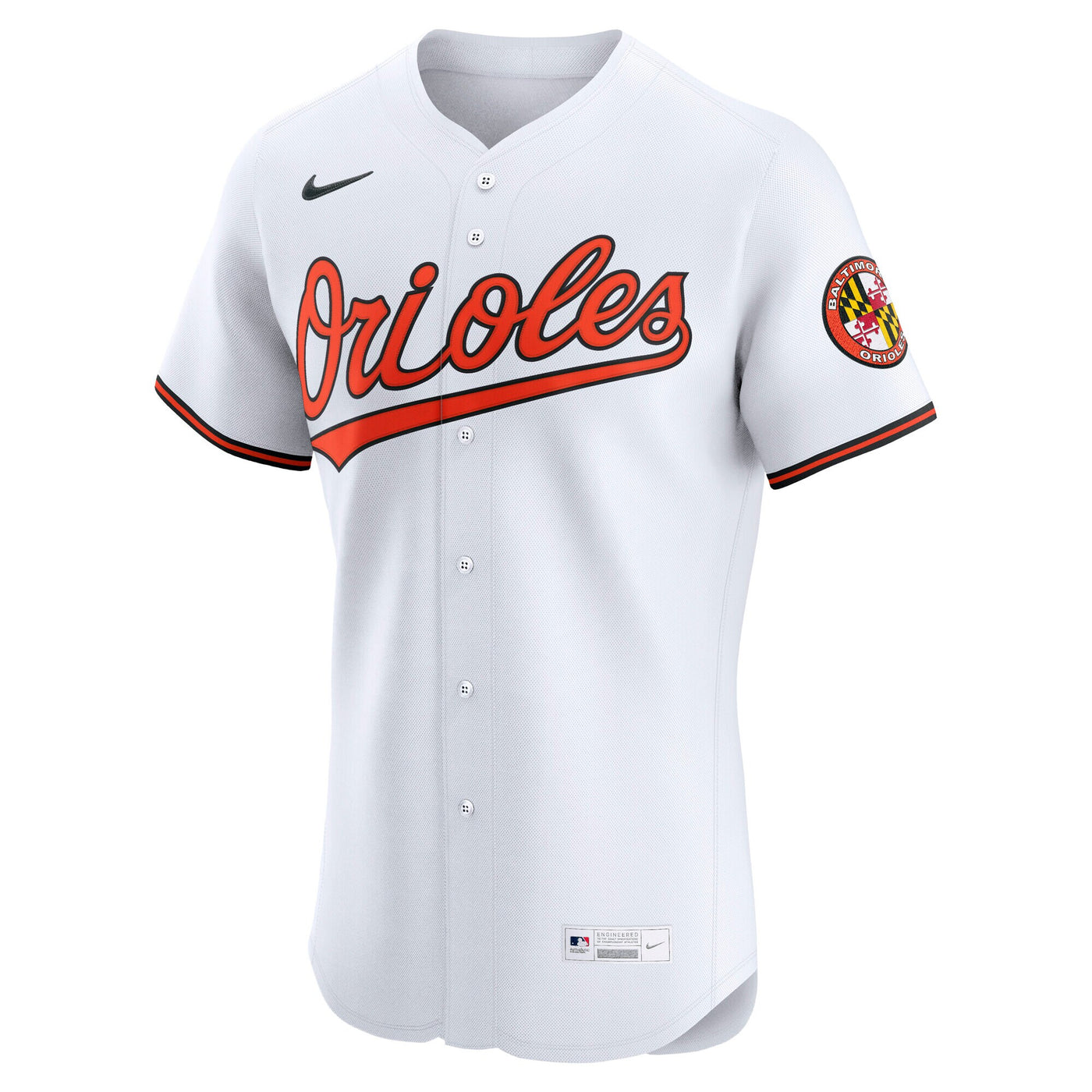 Baltimore Orioles Nike White Home Elite Jersey