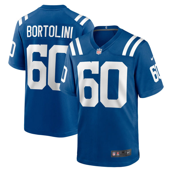 Indianapolis Colts Tanor Bortolini Royal Game Jersey