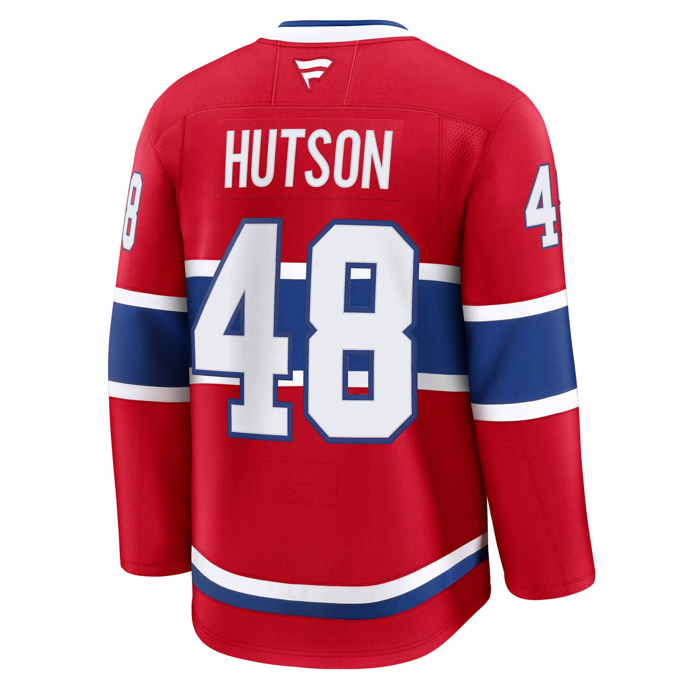 Montreal Canadiens Lane Hutson Fanatics Red Home Premium Jersey