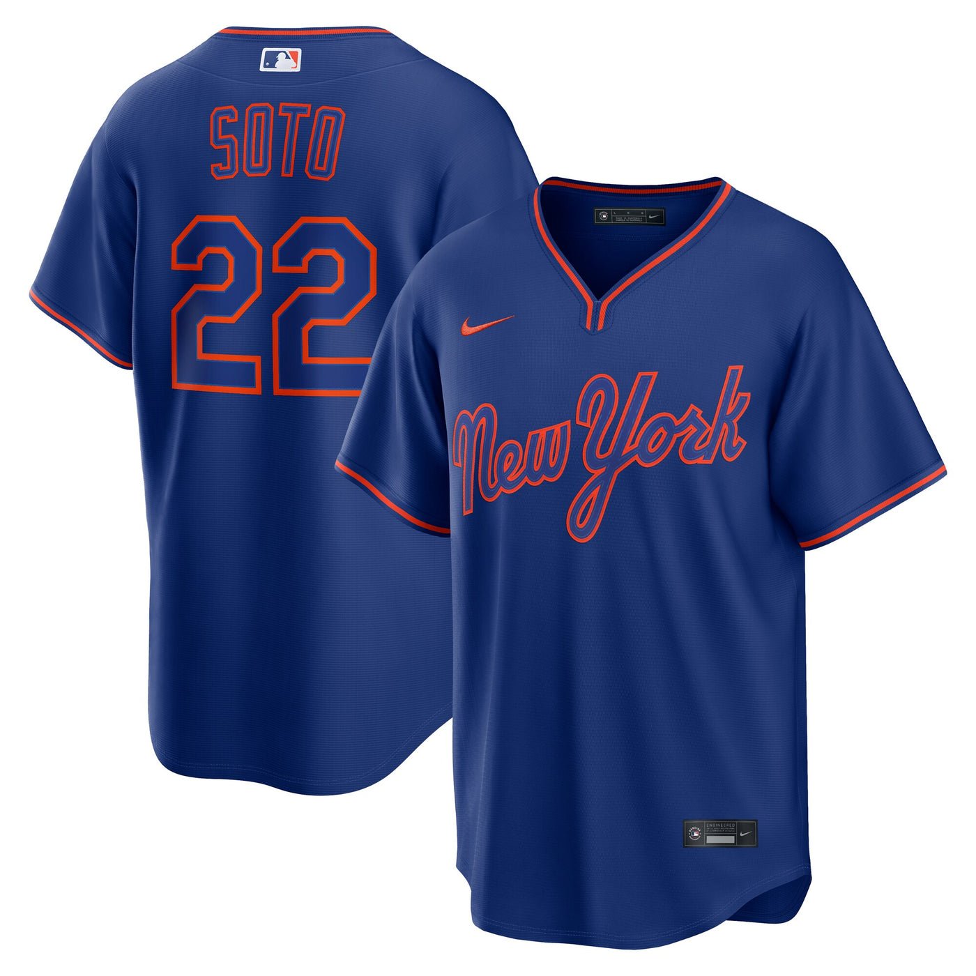 New York Mets Juan Soto Nike Royal Alternate Replica Jersey