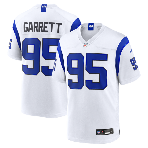 Los Angeles Rams Myles Garrett Nike Fearsome White Game Jersey