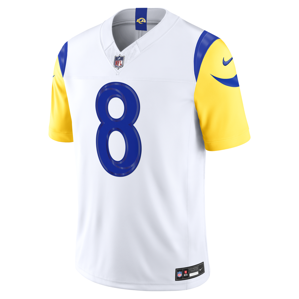 Los Angeles Rams Jared Verse White Vapor F.U.S.E. Stitched Limited Jersey