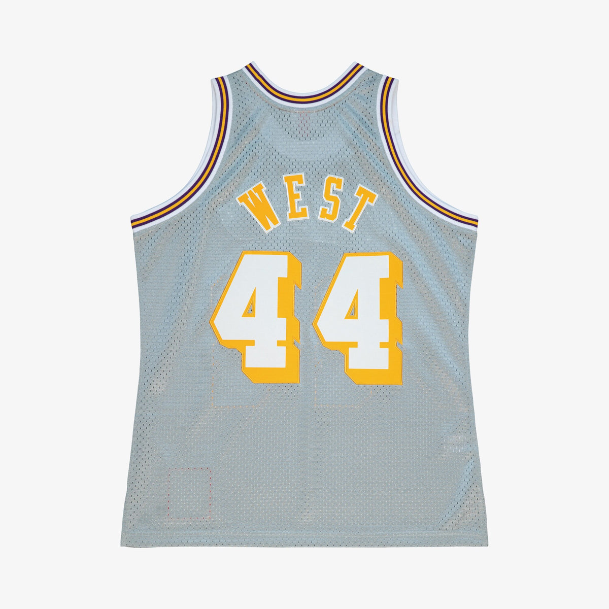 Los Angeles Lakers Mitchell & Ness 1971 75th Swingman Jersey - Silver