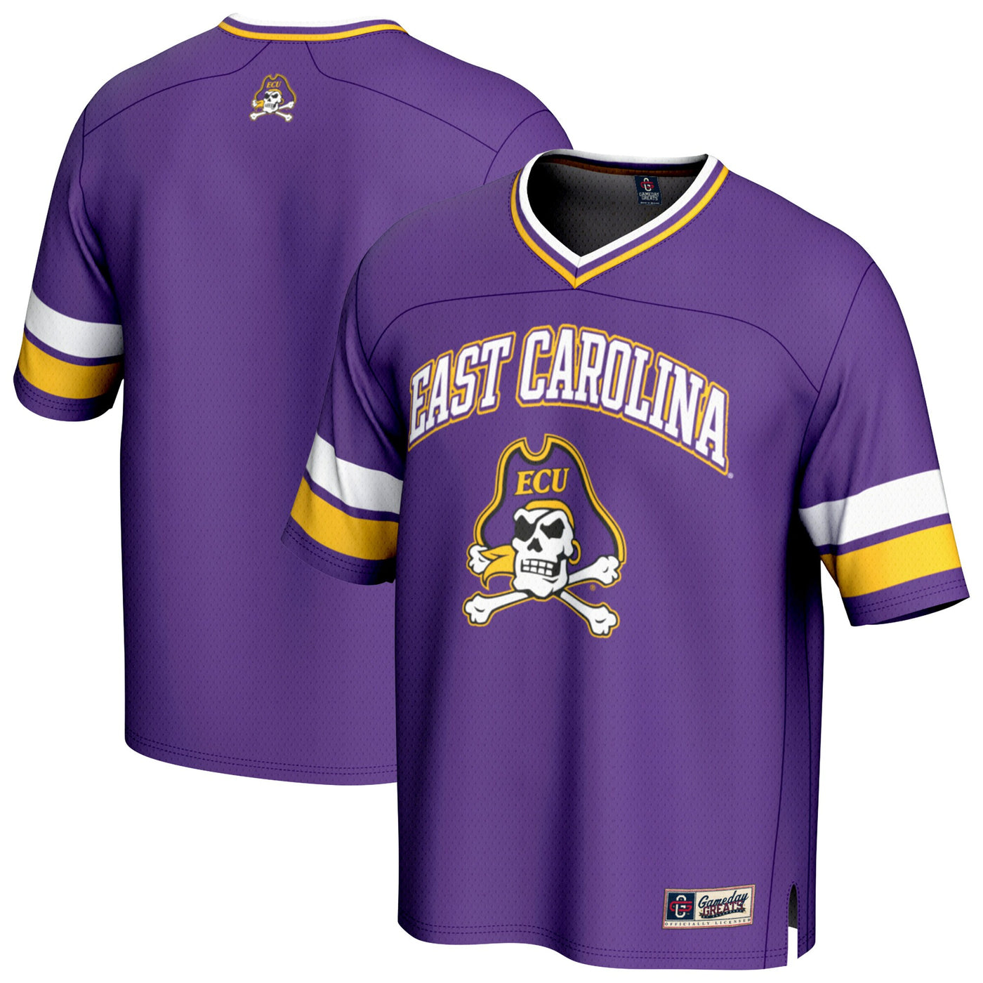 GameDay Greats Purple ECU Pirates Spirit Football Jersey