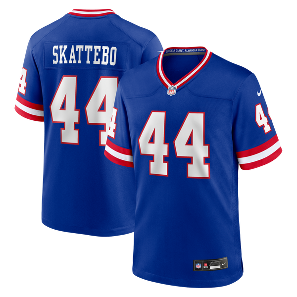 New York Giants Cam Skattebo Nike Royal Alternate 2 Legacy Game Jersey