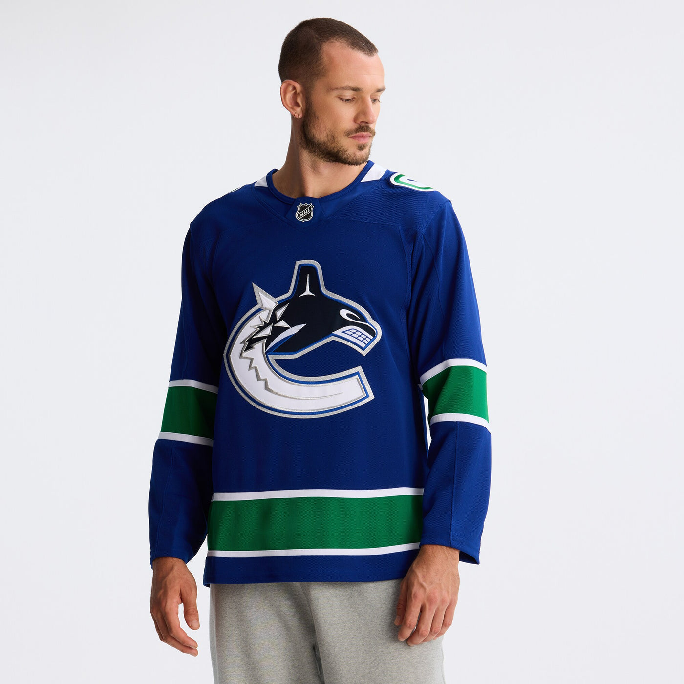 Vancouver Canucks Fanatics Blue Home Premium Jersey