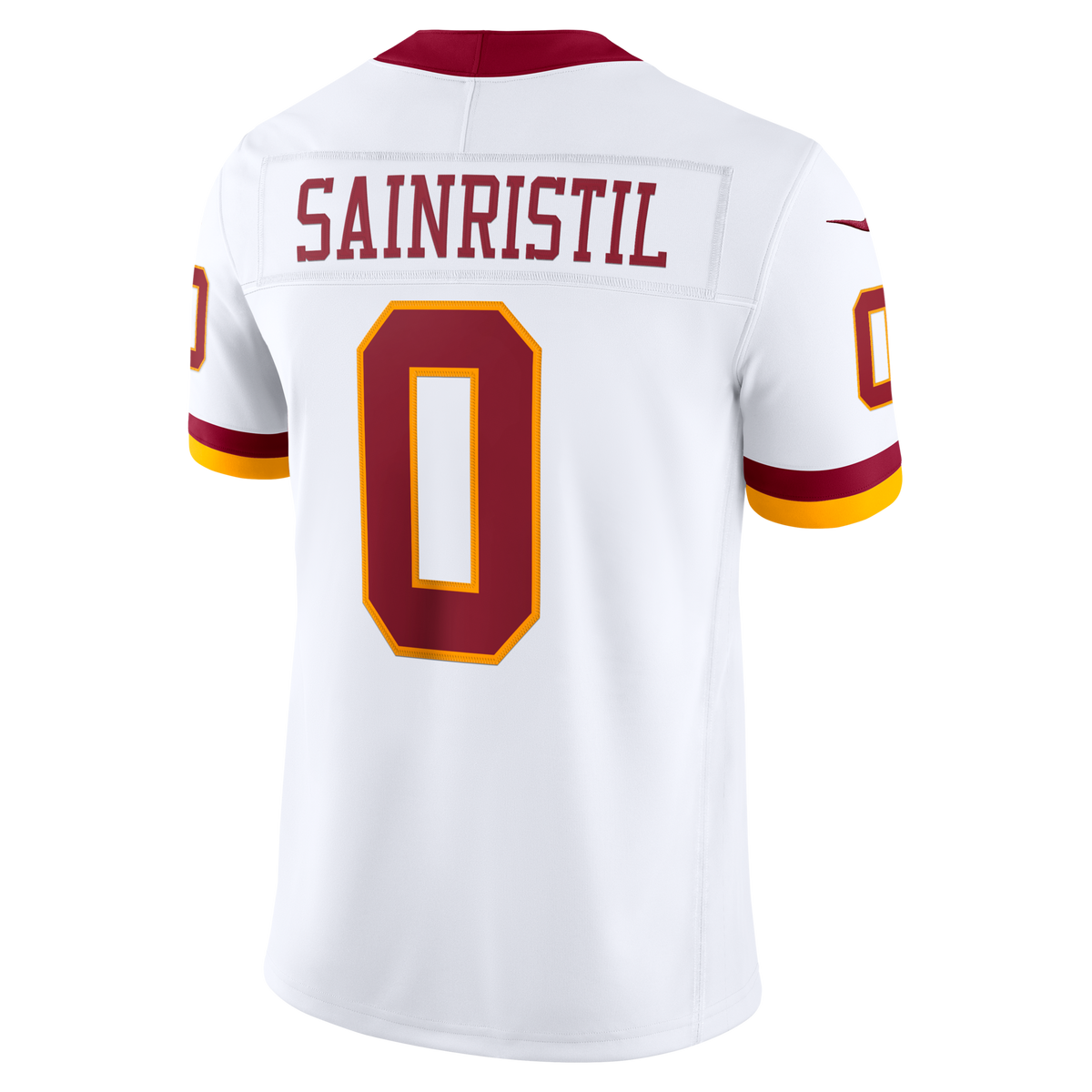 Washington Commanders Mike Sainristil White Vapor F.U.S.E. Stitched Limited Jersey