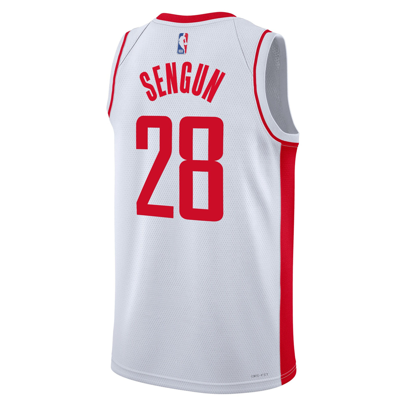 Houston Rockets Nike Association Edition Swingman Jersey - White - Alperen Sengun