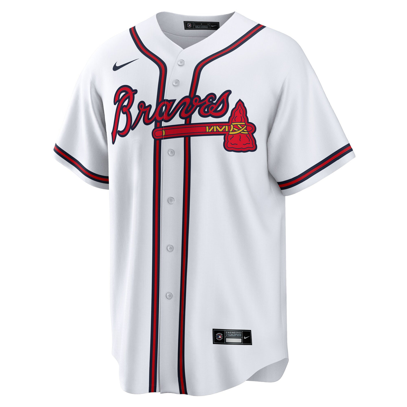 Atlanta Braves Drake Baldwin Nike White Home Replica Jersey