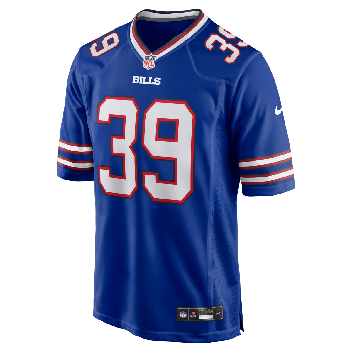 Buffalo Bills Tommy Doman Royal Team Game Jersey