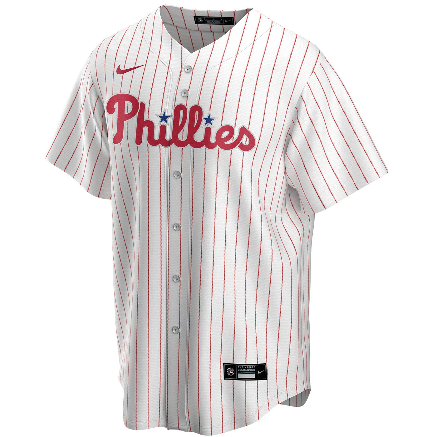 Philadelphia Phillies Nike White Home Replica Custom Jersey