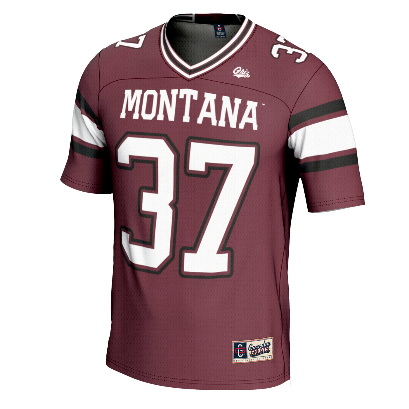 GameDay Greats #37 Maroon Montana Grizzlies Football Jersey