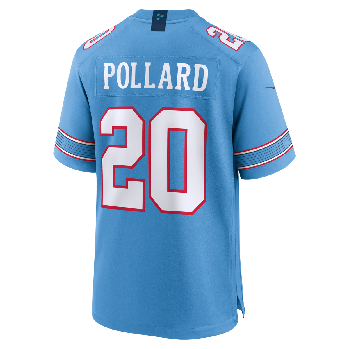Tennessee Titans Tony Pollard Light Blue Game Jersey